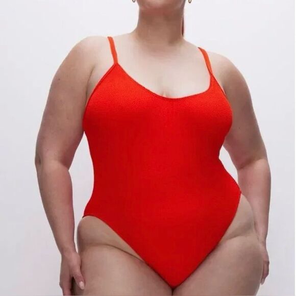 NEW Good American Always Fits one piece bikini swimsuit women’s plus size 2X 3X - Picture 1 of 10